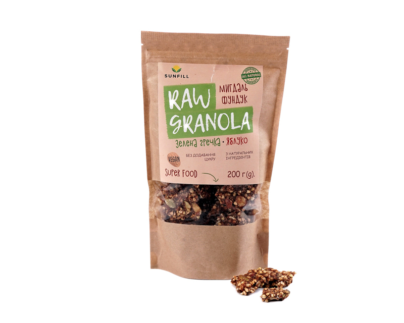 Almond-hazelnuts Granola