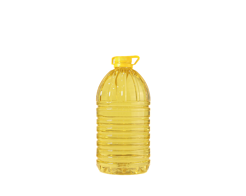 Raffiniertes desodoriertes Sonnenblumenöl 5 l (runde Flasche)