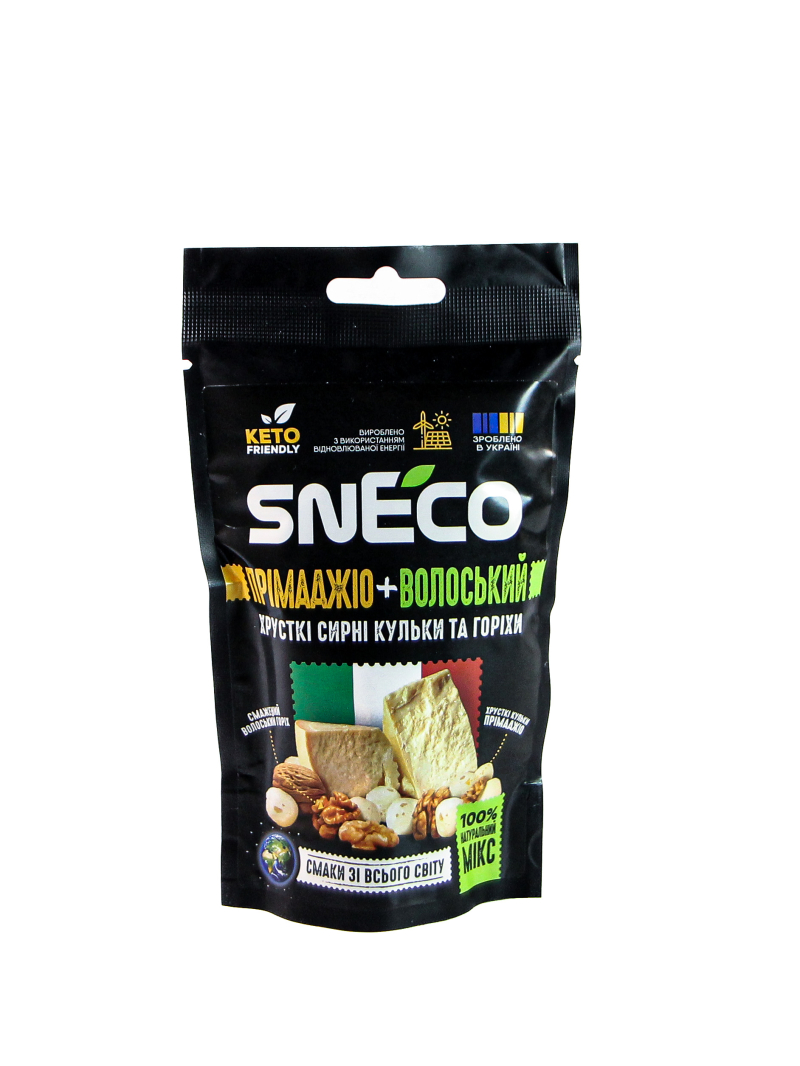 Getrockneter Käse mit Nüssen snEco 