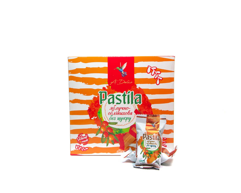 Apfel-Sanddorn-Pastille ohne Zucker