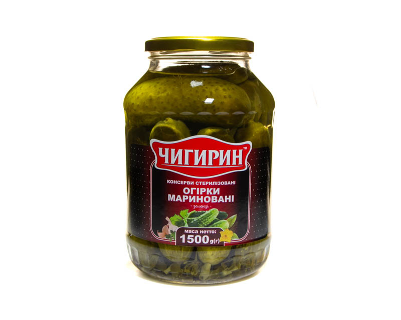 Eingelegte Gurken, 1500 g