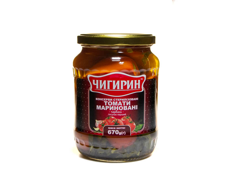 Eingelegte rote Tomaten, 670 g