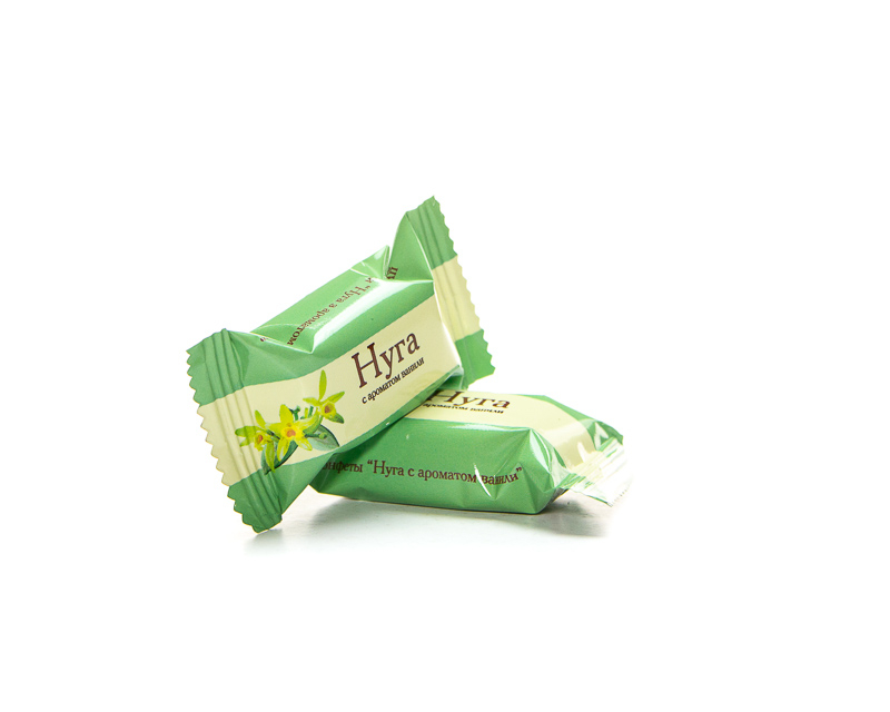 Süßigkeiten Nougat mit Vanillegeschmack