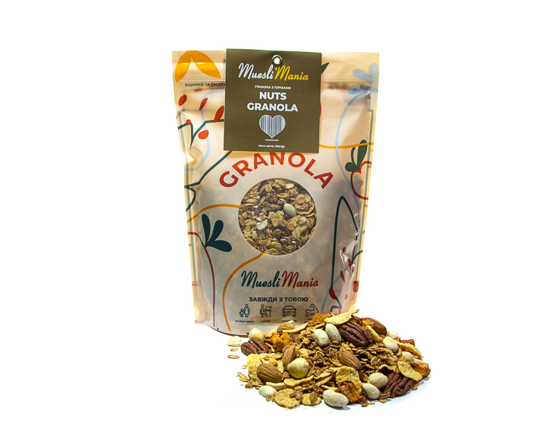 Granola mit Nüssen 