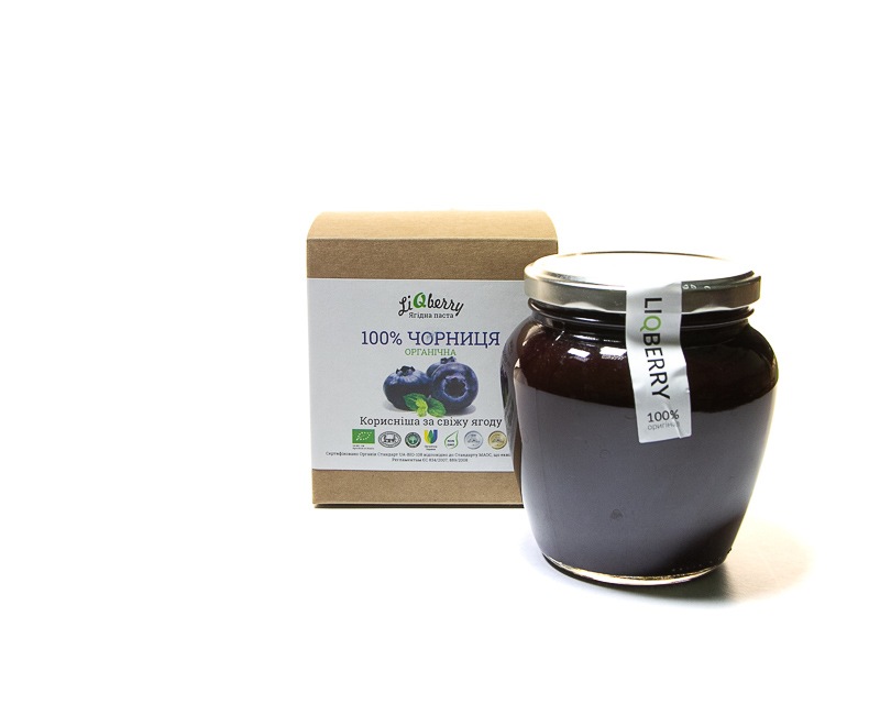 Beerenpaste LiQberry Heidelbeere bio 0,55g