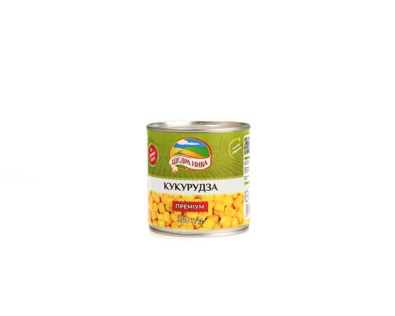 Canned sweet corn 340 g
