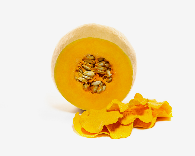 Butternut pumpkin chips