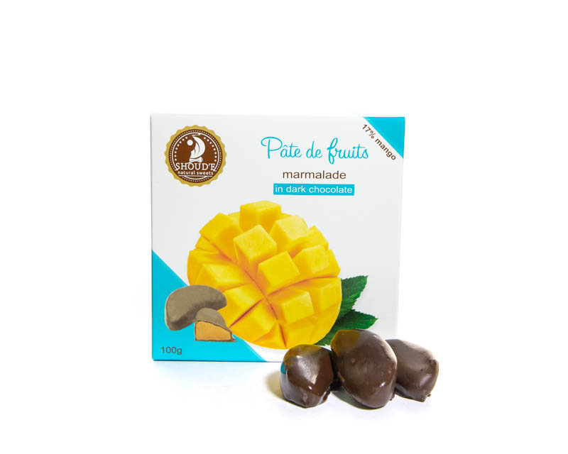 Marmalade in chocolate 