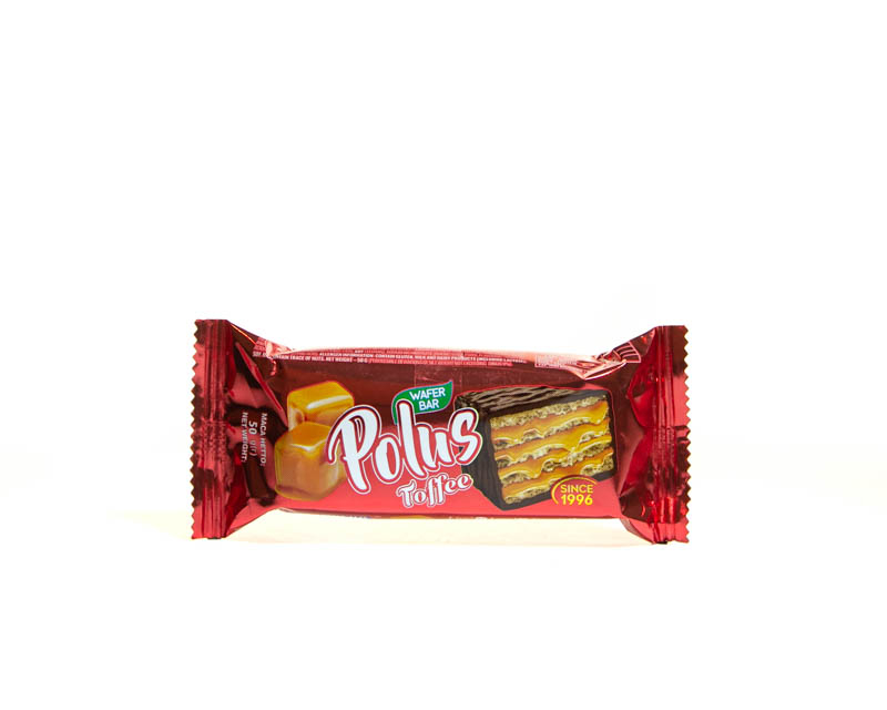 Chocolatey coated wafer bar 