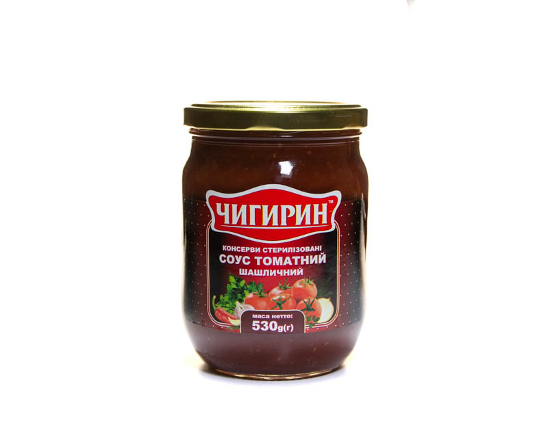 Tomato sauce for shish kebab, 530 g