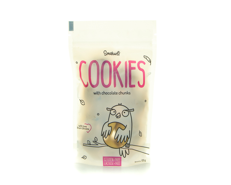 Cookies with chocolate chunks, Smakuli TM