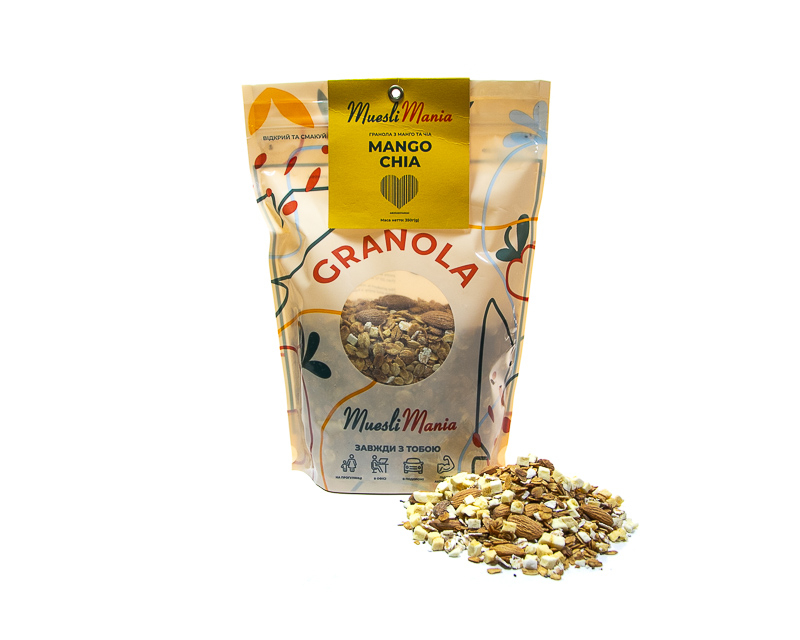 Granola with mango 