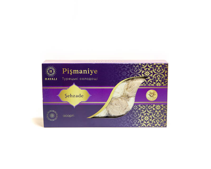 Pismaniye mix of vanilla and cocoa flavor