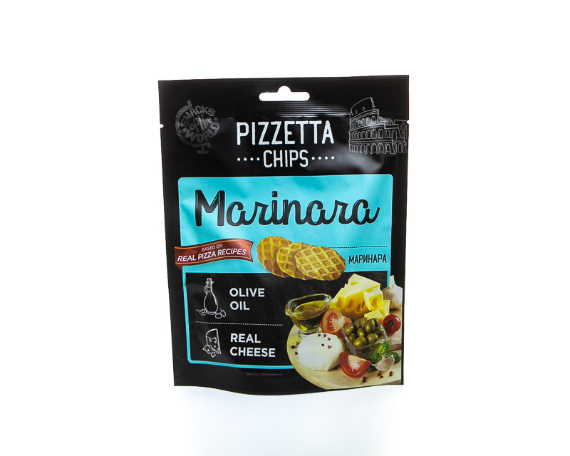 Сrispy snacks PIZZETTA CHIPS 
