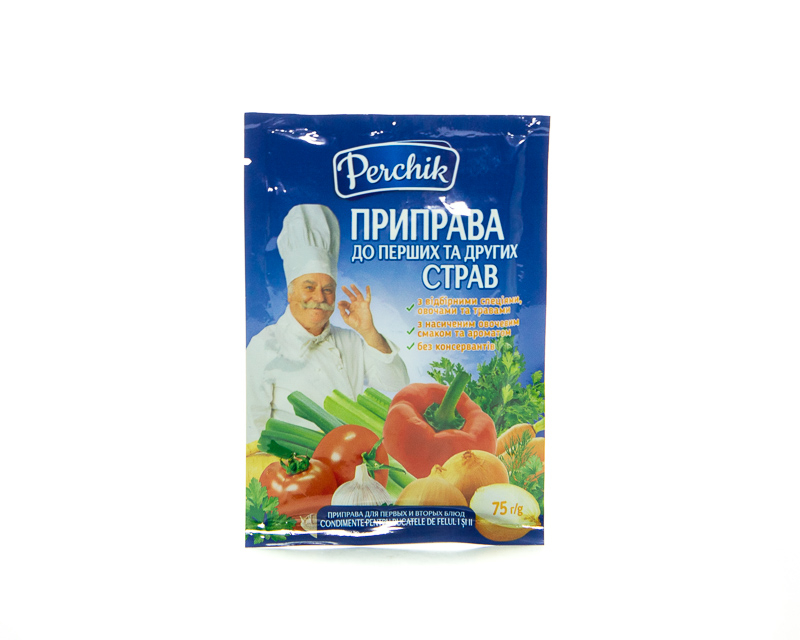 Seasoning for first and second courses, TM Perchik
