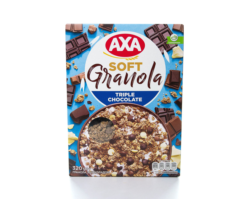 Granola with chocolate