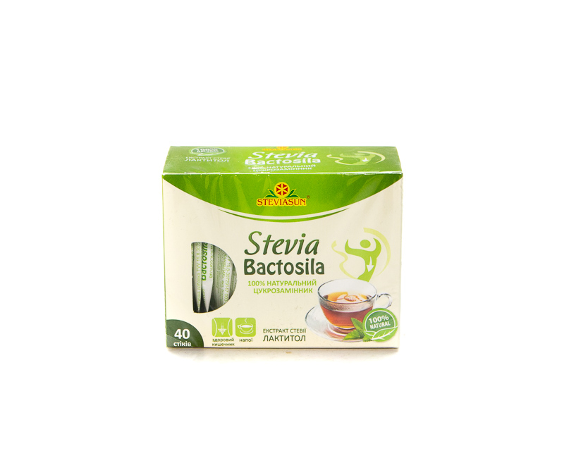 «BAKTOSYLA» powder in sticks 40 sticks 1 g each «STEVIASUN corp. Ltd»