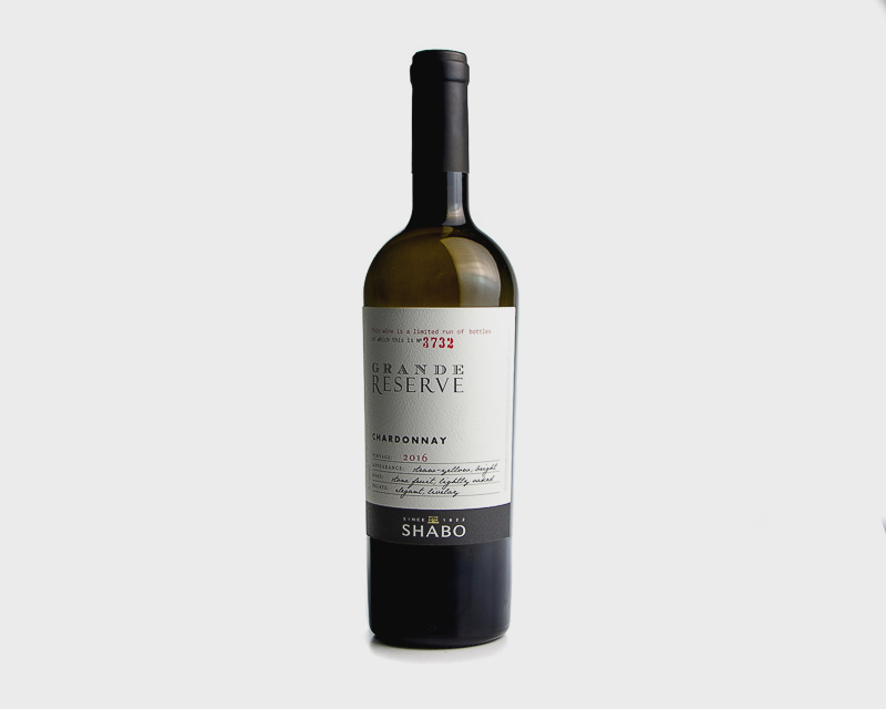 SHABO Grande Reserve Chardonnay dry white wine