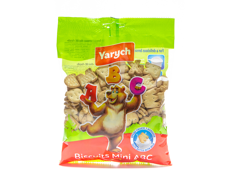 Semi-sweet bisquits “Mini ABC “Yarych”