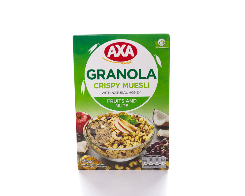 Crispy honey muesli with fruits and nuts (Vitamin E enriched)