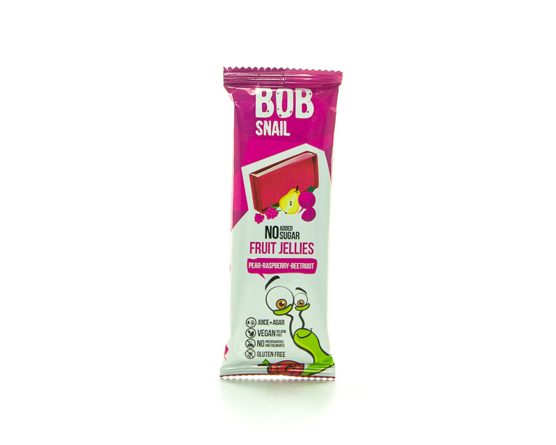 Natural marmalade pear-raspberry-beetroot TM Bob Snail