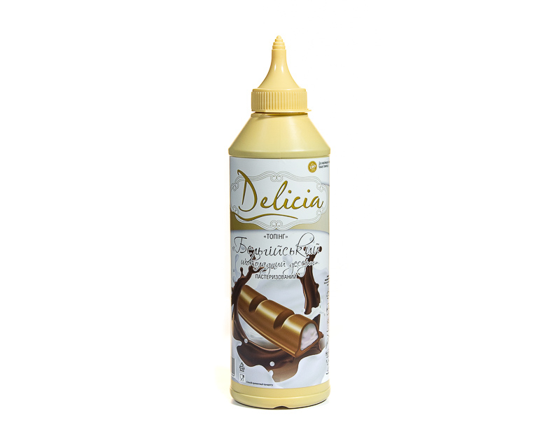 Belgian сhocolate desert Topping
