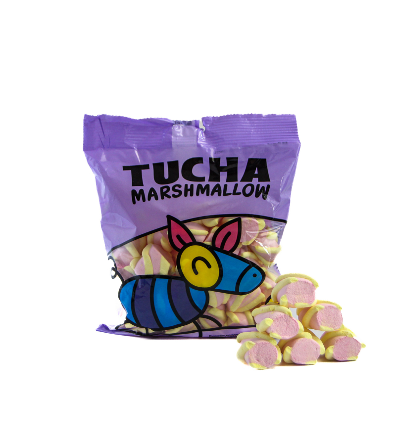 Sugary confectionery produkts. Marshmellows «Funny springs» with strawberry flawor 175 g