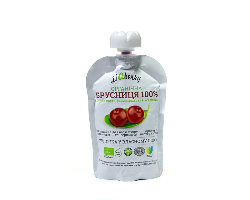 浆果蔓越莓酱 LIQBERRY 有机100克