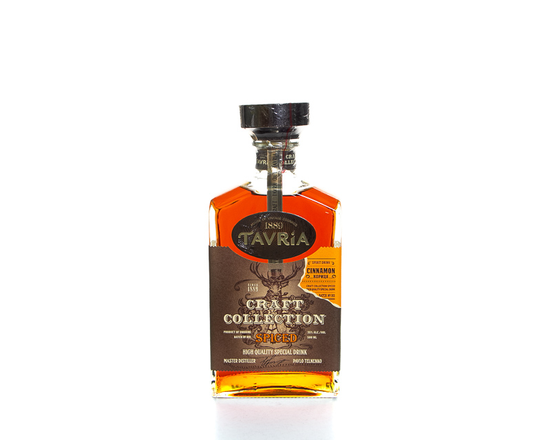烈性酒类饮料«Tavria Craft Collection Spiced»