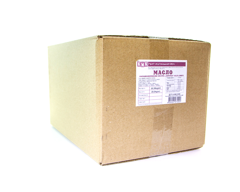 甜奶油超极品“扎列奇耶“，脂肪82,5%