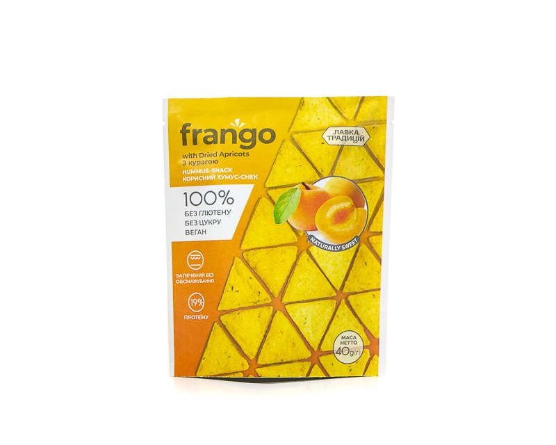 Hummus-snack Frango with Dried Apricots