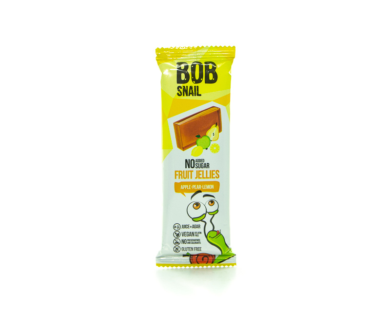Bob Snail天然苹果香梨柠檬水晶软糖