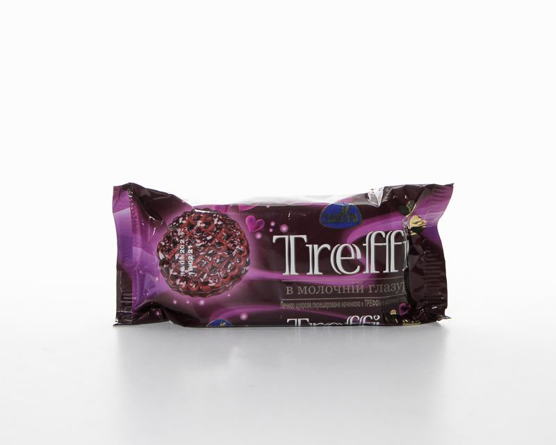 牛奶淋面的«TREFFI»饼干