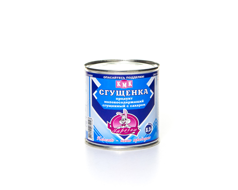 “炼乳“加糖，脂肪8,5%